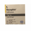 CEFTRIAXONE (ROCEPHIN 1G I.V) 1G