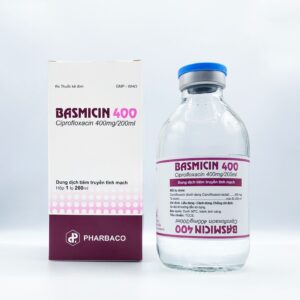CIPROFLOXACIN (BASMICIN 400) 2MG-ML - 200ML
