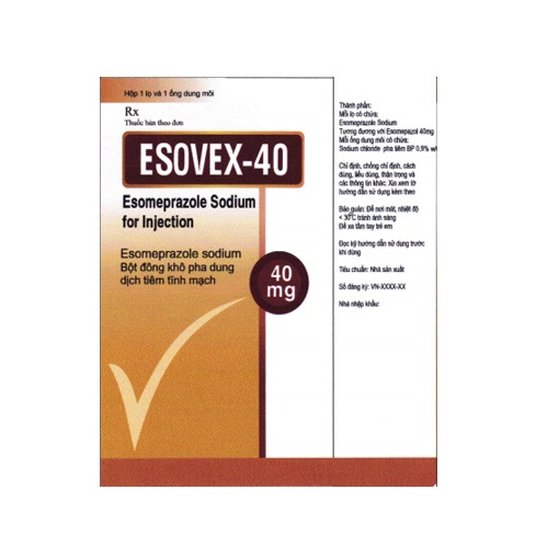 ESOMEPRAZOL (ESOVEX) 40MG ESOMEPRAZOL (ESOVEX) 40MG