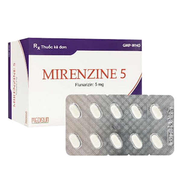 FLUNARIZIN (MIRENZINE) 5MG FLUNARIZIN (MIRENZINE) 5MG