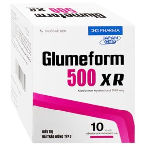 METFORMIN HCL (GLUMEFORM 500 XR) 500MG