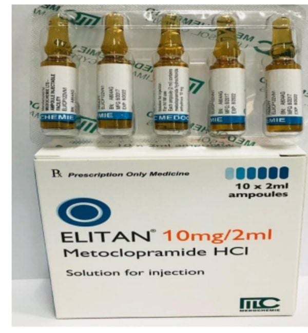 METOCLOPRAMID (ELITAN) 10MG-2ML