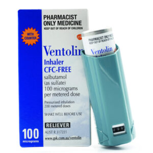 SALBUTAMOL (VENTOLIN INHALER) 100MCG-LIỀU XỊT