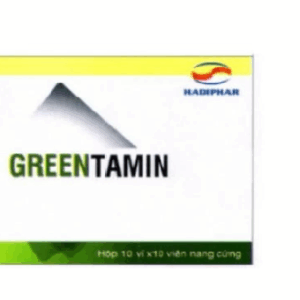 SẮT FUMARAT + ACID FOLIC (GREENTAMIN) 200MG + 0,75MG