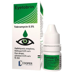 TOBRAMYCIN (EYETOBRIN 0,3%) 3MG-ML - 5ML