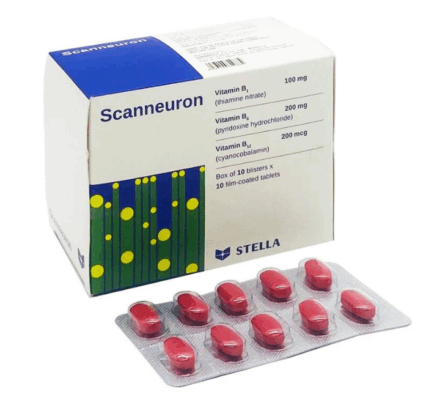 Scanneuron VITAMIN B1 + B6 + B12 (SCANNEURON) 100MG + 200MG + 200MCG - Khoa Dược ...