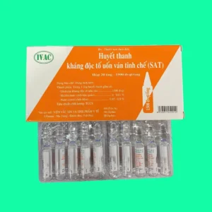 HUYẾT THANH KHÁNG ĐỘC TỐ UỐN VÁN TINH CHẾ